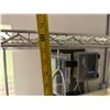 Image 15 : Shelving Unit w/ Lights, Dual Flow Meter & Tubing 48" x 22" x 72"H