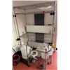 Image 1 : Shelving Unit w/ Lights Dual Flow Meter & Tubing 48" x 24" x 72"H