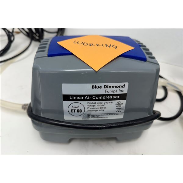 Blue Diamond ET60 Linear Air Compressor