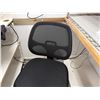 Image 4 : Rolling Office Chair w/ Footrail, Upholstered Seat & Mesh Back