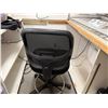 Image 6 : Rolling Office Chair w/ Footrail, Upholstered Seat & Mesh Back