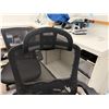 Image 2 : Landomia Rolling Office Chair w/ Upholstered Seat & Mesh Back