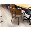 Image 12 : Wooden Conference Table 142" x 36" x 30.5"H w/ 8 Misc Chairs