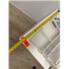 Image 14 : Qty 2 White 3-Drawer Cabinets w/ Adjustable Height Desk 55" x 24" & Rolling Office Chair