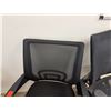 Image 6 : Qty 3 Rolling Office Chairs w/ Mesh Seats & Backs, Misc Sizes