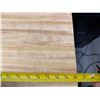 Image 4 : Wooden Table 80" x 32" x 28"H & Rolling Office Chair (contents not included)