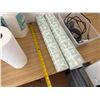 Image 12 : Small 4-Tier Shelving Unit & Corner Table, Misc Sizes (contents not included)
