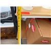 Image 13 : Small 4-Tier Shelving Unit & Corner Table, Misc Sizes (contents not included)