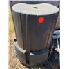 Image 1 : Round Gray Commercial Tank 26" Dia, 39"H
