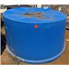 Image 1 : Round Blue Commercial Tank 75" Dia, 40"H