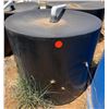 Image 1 : Round Black Commercial Tank 48" Dia