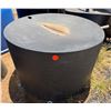 Image 1 : Round Black Commercial Tank 62" Dia, 36"H