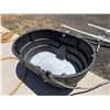 Image 3 : Black Commercial Oval Stock Tank 58" x 40" x 25"H
