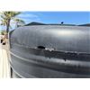 Image 3 : Black Cylindrical Water Storage Tank Approx. 54" Dia, 75"H