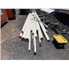 Image 3 : Multiple Cresline PVC Pipe Sections, Misc Sizes