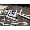 Image 3 : Multiple PVC Pipe Sections & Plumbing Fittings, Misc Sizes