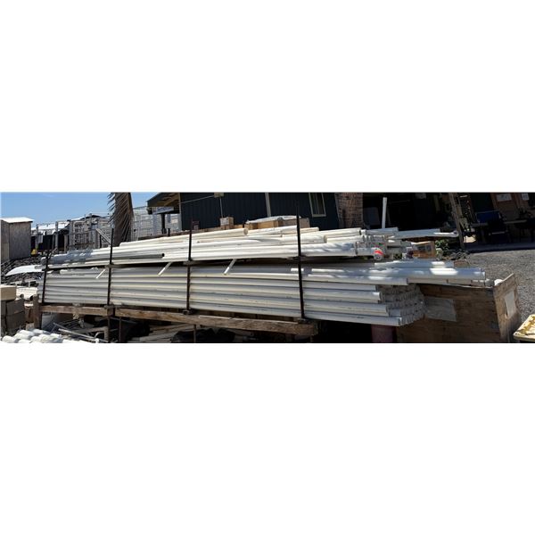 Multiple Cresline PVC Pipe Sections, Misc Sizes
