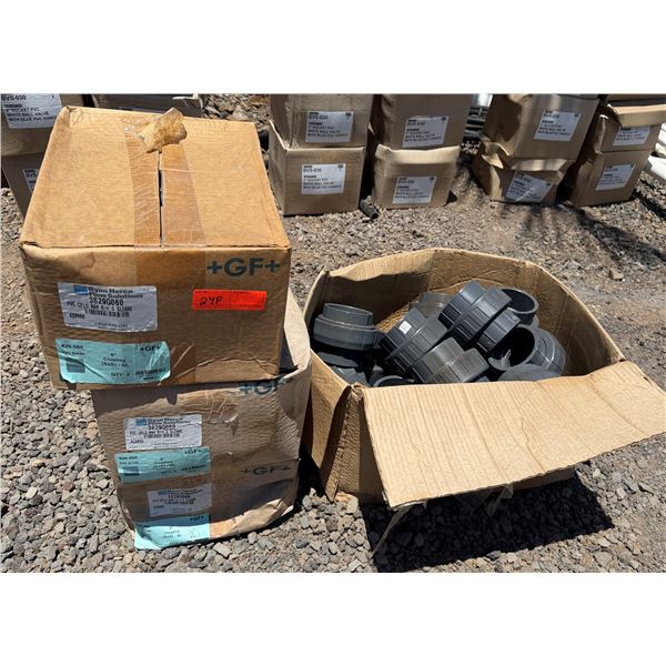 Qty 3 Boxes +GF+ Georg Fischer Ryan Herco Flow Solutions PVC Couplings & Drainage Fittings