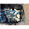 Image 2 : Bin Multiple PVC Pipes, Gray Fittings & Blue-Handled Ball Valves 44"L