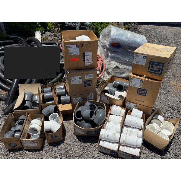 Multiple Boxes Spears 417-030 Elbow Sockets, 401-030 Tee Sockets, Misc Fittings, etc