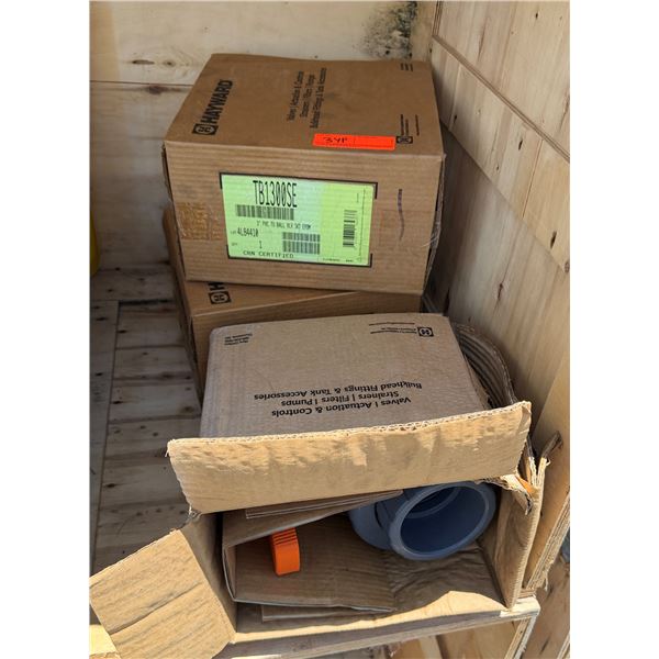 Qty 3 Boxes Hayward TB1300SE 3" PVC True Union Ball Valves
