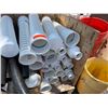 Image 4 : Multiple Slotted Well Screen or Filter Components, PVC & Black Flexible Pipes, etc