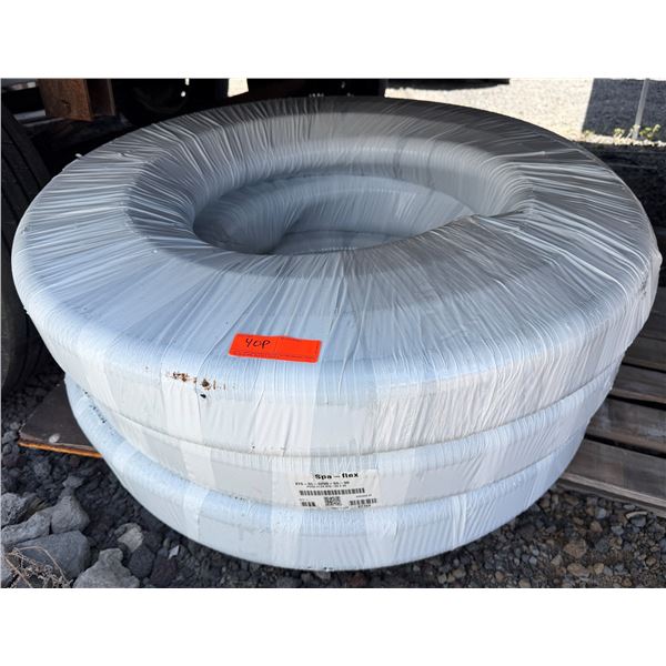 Qty 3 Coils Spa-Flex Flexible PVC Pipe
