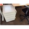 Image 2 : Innovar Adjustable Height Desk w/ File Cabinet & Rolling Office Chair 47" x 24"