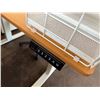 Image 6 : Adjustable Height Desk 47" x 24" & Rolling Office Chair