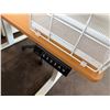 Image 7 : Adjustable Height Desk 47" x 24" & Rolling Office Chair
