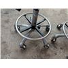 Image 4 : Qty 2 Rolling Chairs w/ U-Shaped Backrests & Footrails