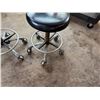 Image 7 : Qty 2 Rolling Chairs w/ U-Shaped Backrests & Footrails