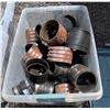 Image 1 : Bin Multiple No-Hub Couplings, Pipe Clamps, etc