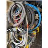 Image 1 : Multiple Heavy-Duty Industrial Cables & Hydraulic Hoses