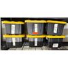 Image 1 : Qty 6 Bins Flex Conduit Fittings, All Sizes, Wallplates, etc