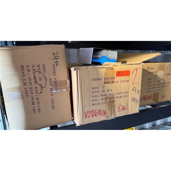 Qty 3 Boxes Industrial PVC Ball Valves