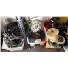 Image 1 : Multiple Heavy-Duty Industrial Wires, Cables & Hoses, Misc Sizes