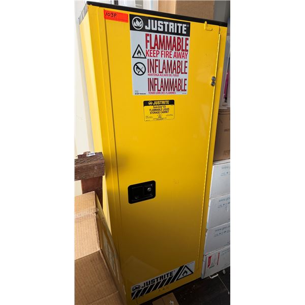 JustRite Sure-Grip EX Flammable Liquid Safety Storage Cabinet (contents not included)