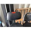 Image 2 : Qty 3 Rolling Chairs w/ Footrails