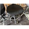 Image 5 : Qty 3 Rolling Chairs w/ Footrails