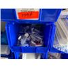 Image 11 : Multiple Blue Bins & Contents: Racks, Spray Bottles, Fisher Head Covers, Solution Bottles, etc