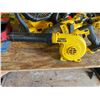 Image 2 : DeWalt DCE100 Blower, DCV501HTY2 Vacuum & DCE512 Fan (no batteries)