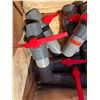 Image 6 : Qty 12 PVC 100mm Ball Valves
