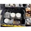 Image 5 : Multiple Bins PVC Pipe Fittings, P-Traps, Ball Valves, Clamps, Hardware, etc