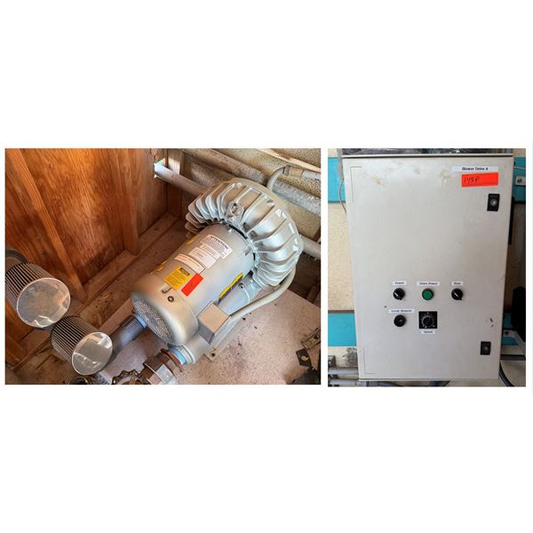 Pentair Aquatic Eco-Systems S73-C Sweetwater Regenerative Blower w/ Control Panel