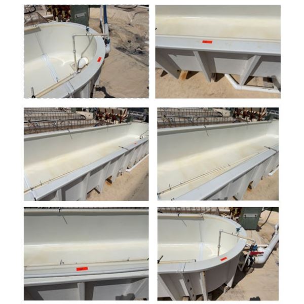 Aquacare Fiberglass Modular Algae Tank Kit - (2) Straight Sections & (2) End Sections