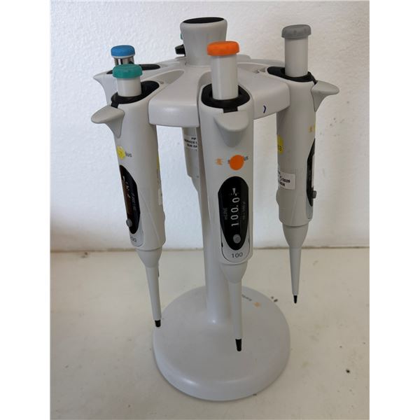 Sartorius Mechanical Pipette Carousel Stand Set