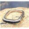 Image 5 : Blue Diamond Square Slide-Through Pendant