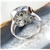 Image 6 : En Vogue Green Amethyst & Green Diamond Ring .925