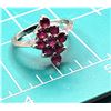 Image 8 : Nostalgic Navette Ruby Cluster Ring